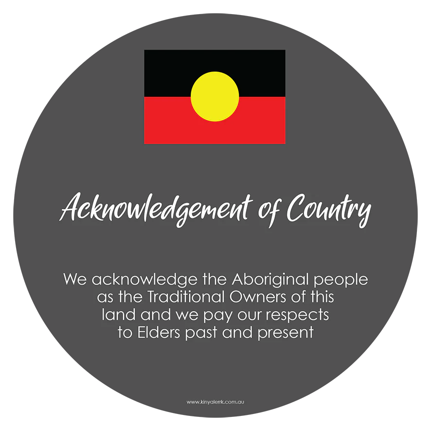 Aboriginal Acknowledgement